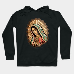 Our Lady Virgen de Guadalupe Mexico religious Hoodie